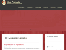 Tablet Screenshot of cosaanimalia.org